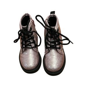 Steve Madden toddler boots. Sparkly Pink.